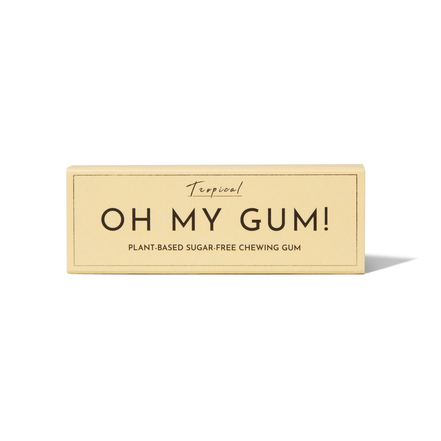 100% Plant Derived, Vegan Chewing Gum - Tropical