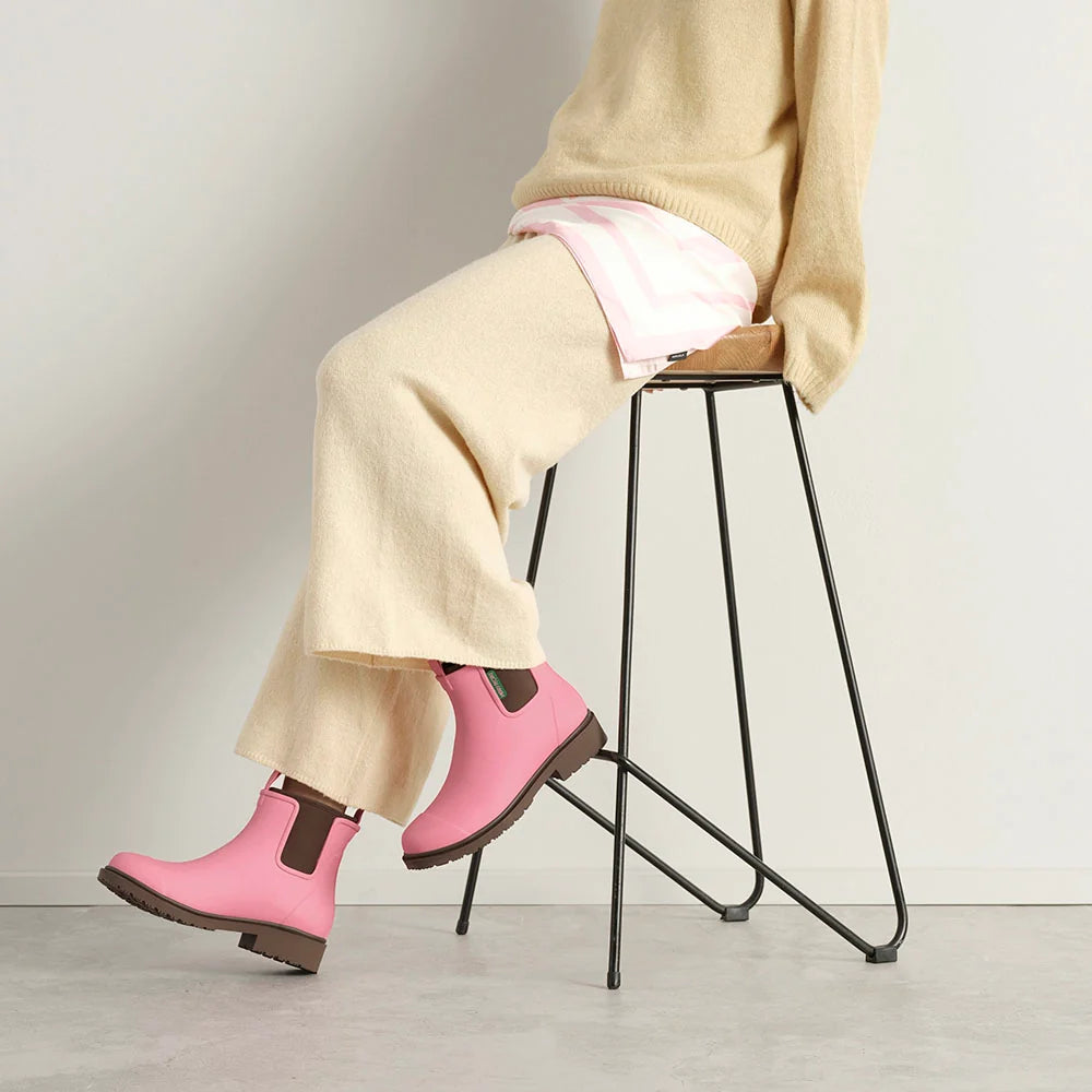 Bobbi Wellington Boot - Musk Pink - Merry People