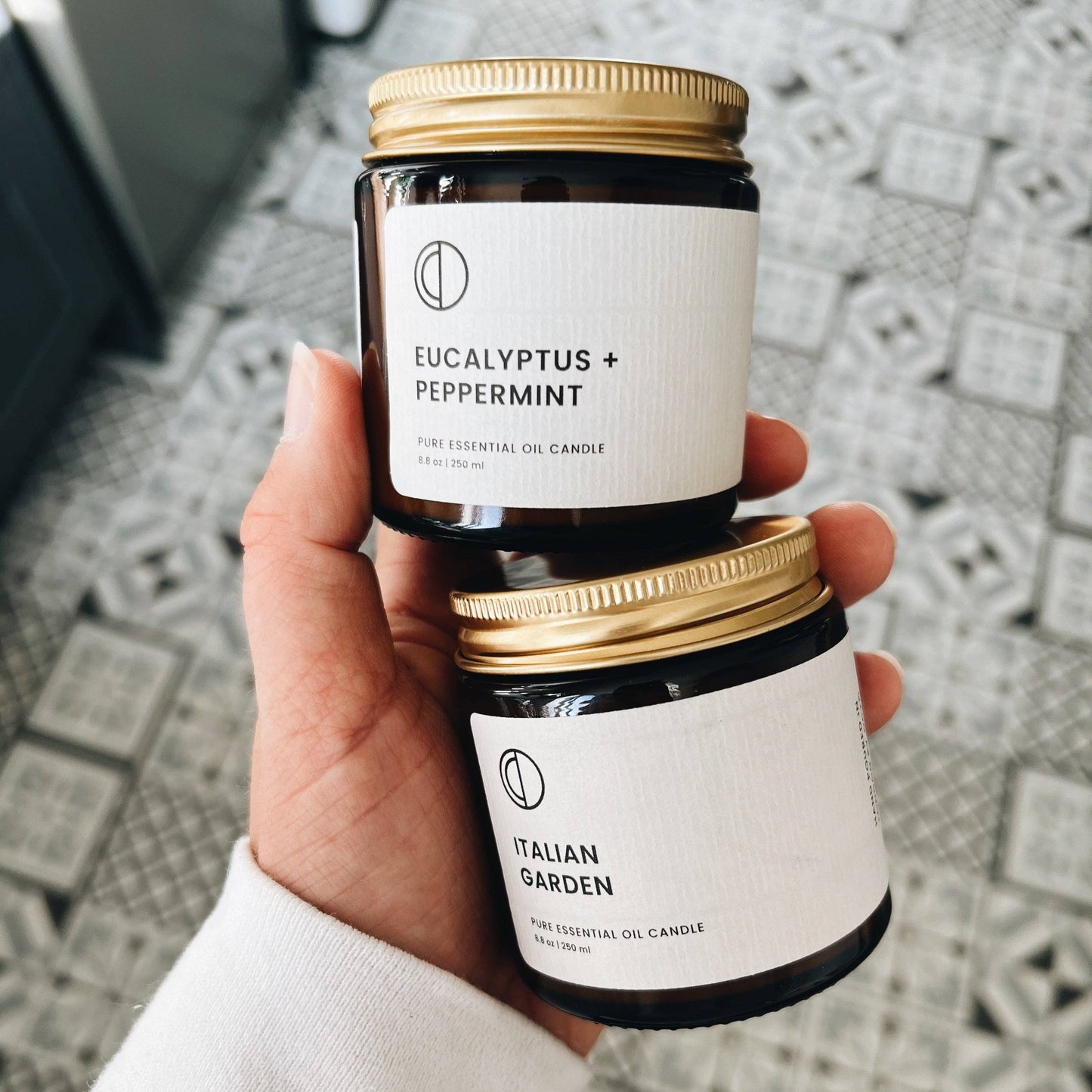 Hygge candle (Orange + Spices): 120ml