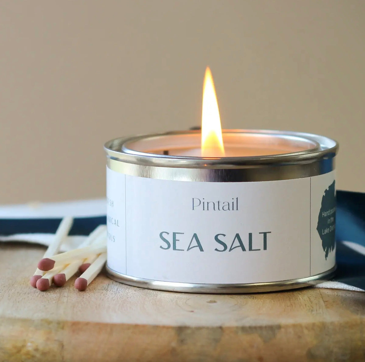 Sea Salt Tin Candle