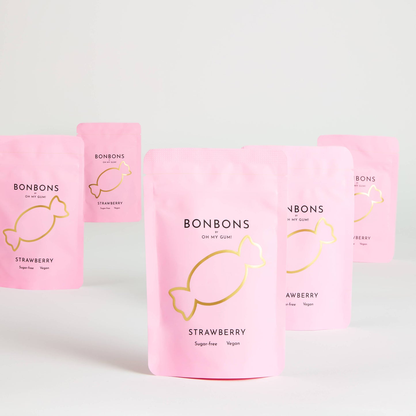 Vegan, Gluten-Free, GMO-Free Sugarless Sweets - Strawberry Bonbons