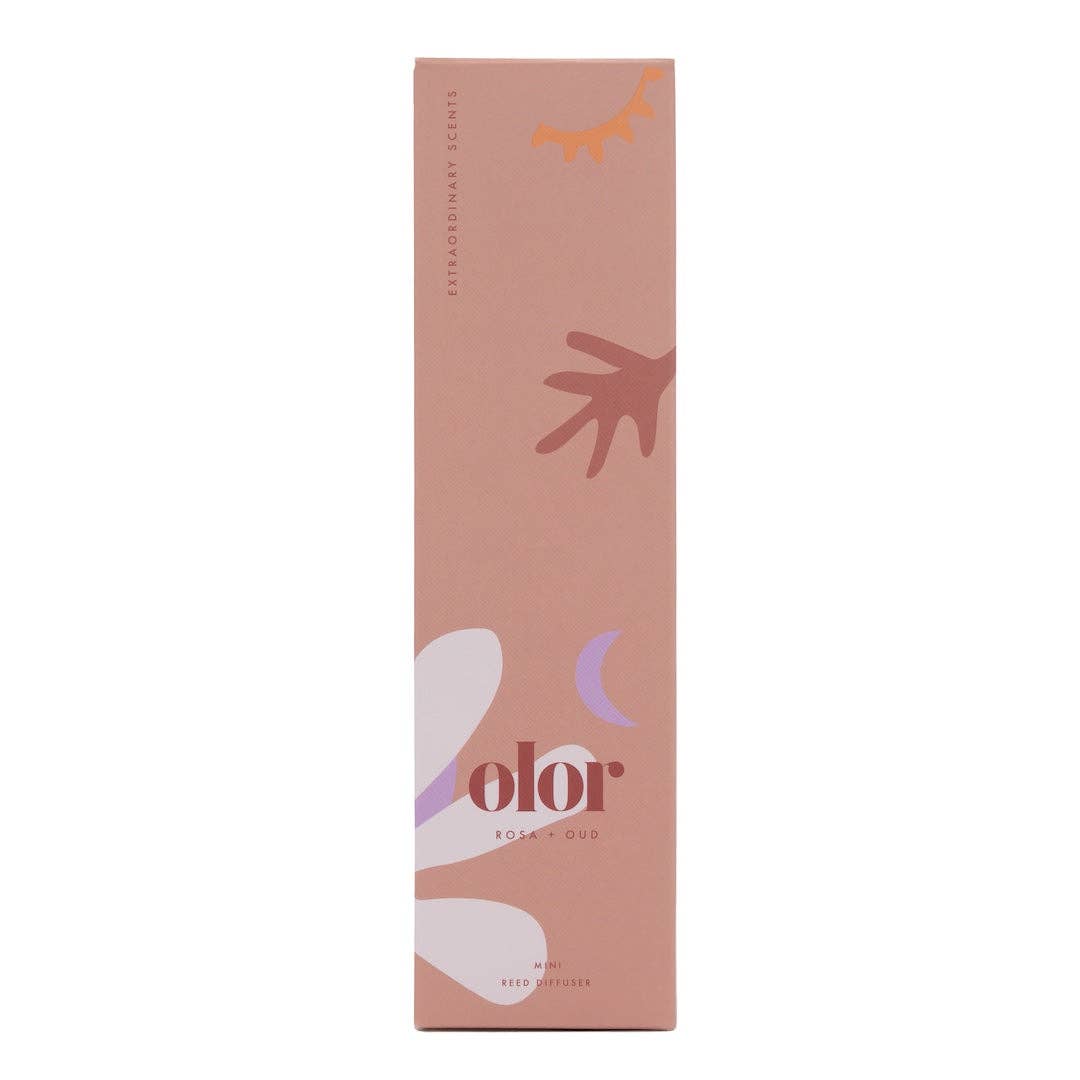 Rosa + Oud Mini Reed Diffuser