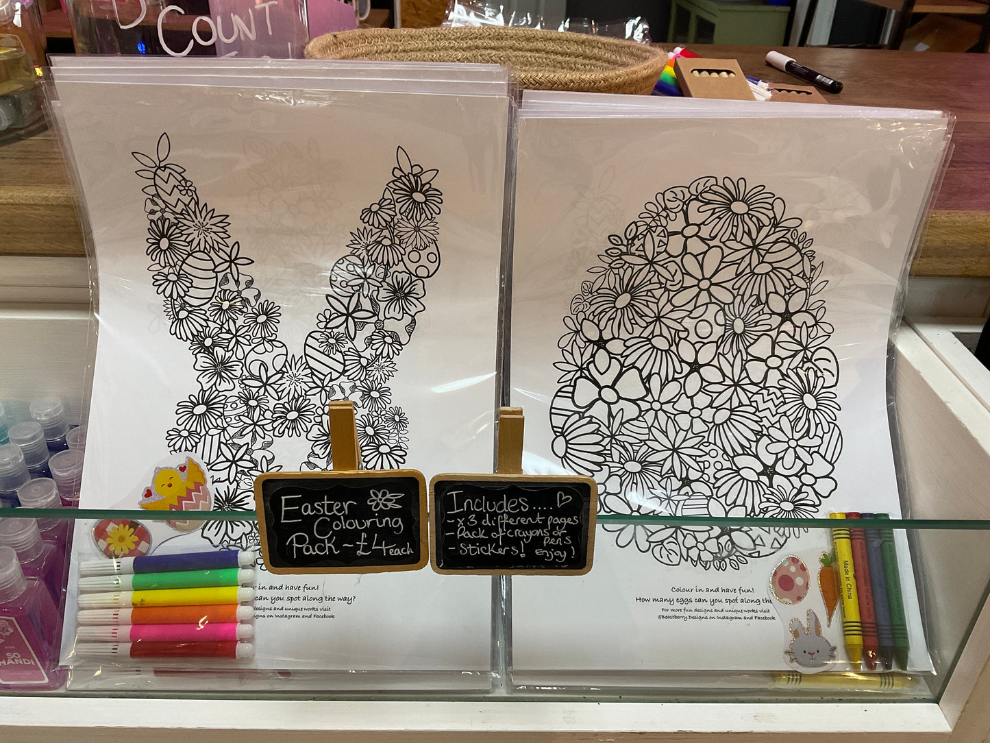 Beastberry Easter Colouring Pack