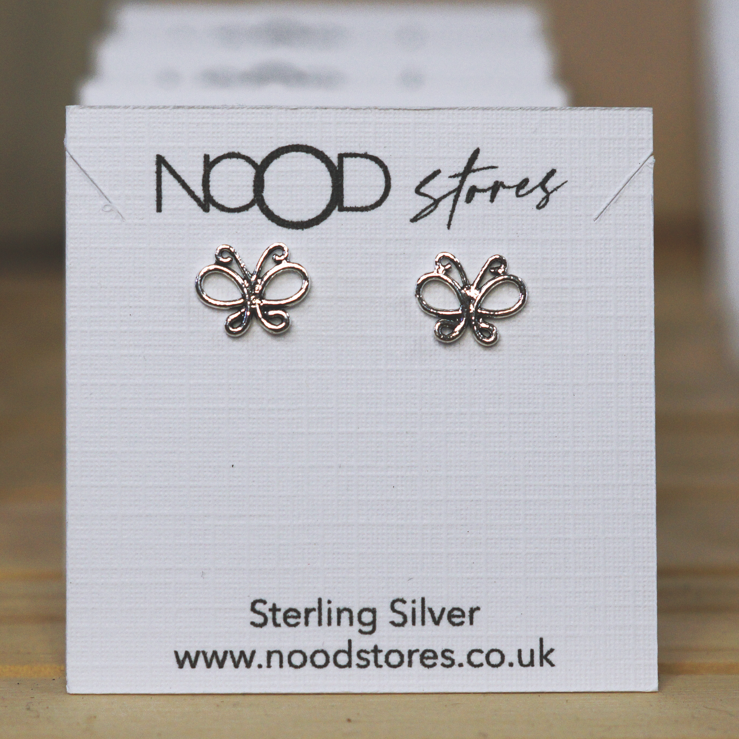 Butterfly Outline Studs