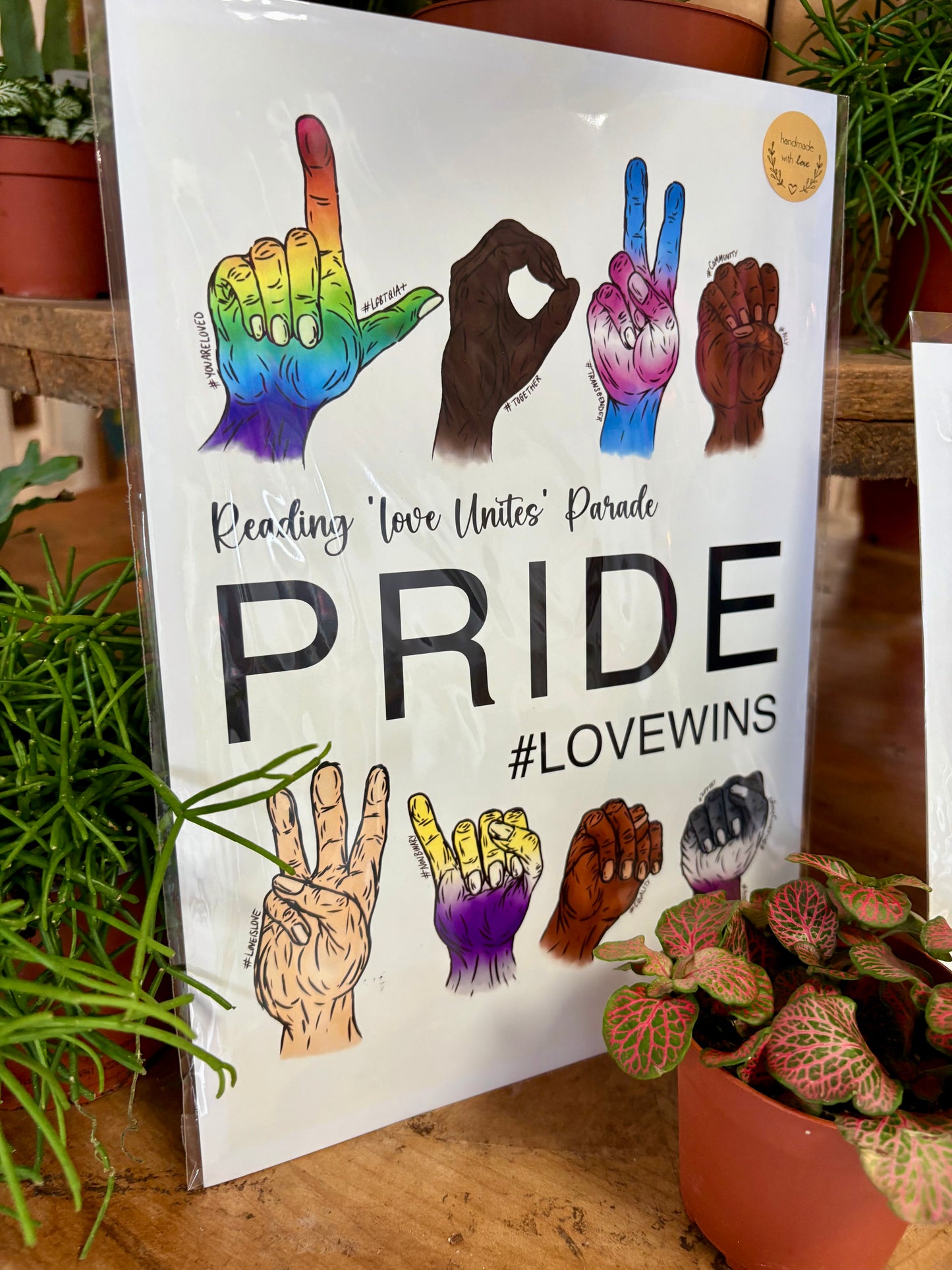 ‘Love Wins’ Pride Print - Beastberry Designs
