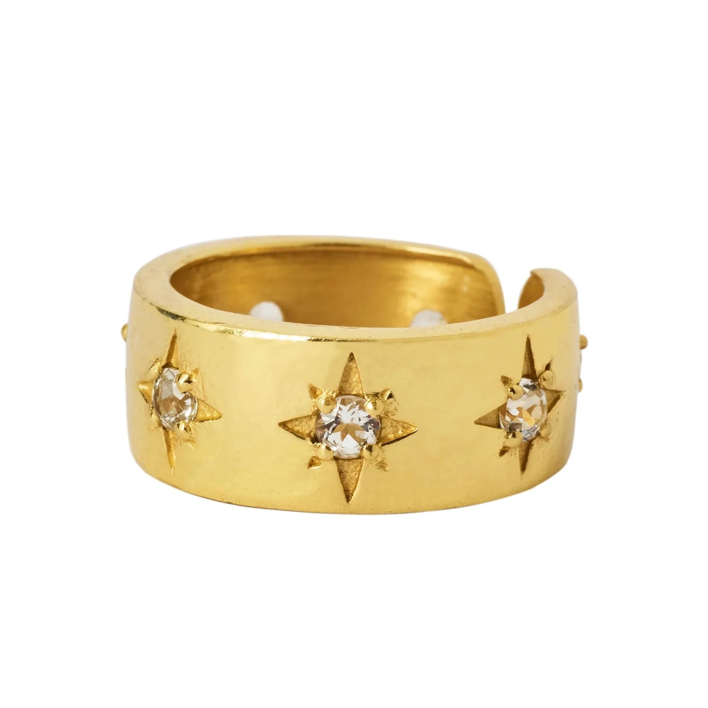 Gemstone Gold Vermeil Ring - YAAYAA London