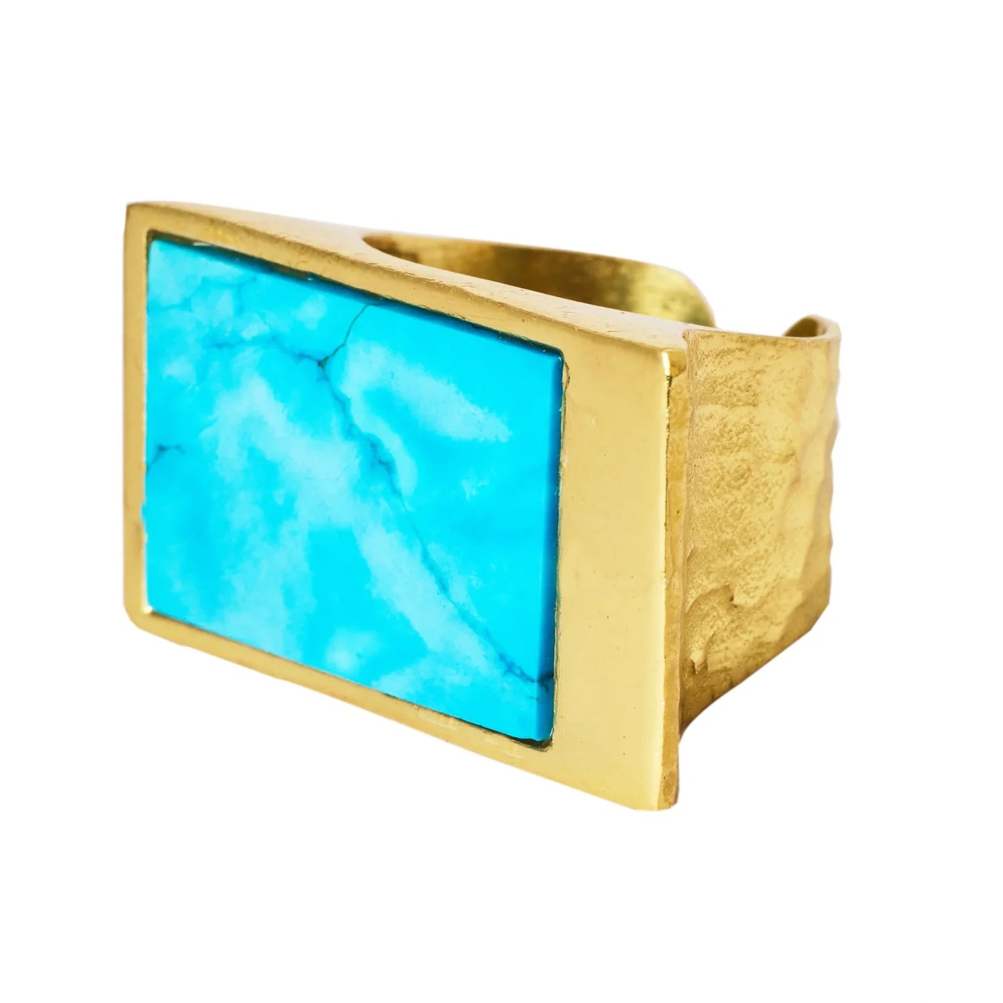 Luxe Gold Vermeil Gemstone Ring - YAAYAA London
