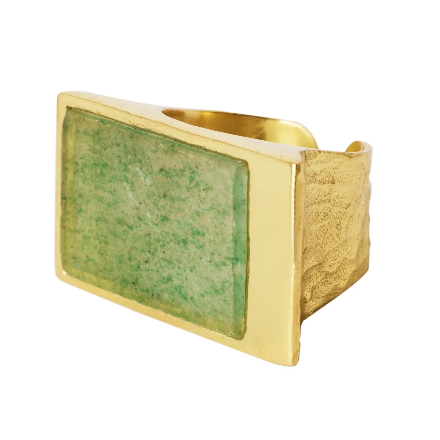Luxe Gold Vermeil Gemstone Ring - YAAYAA London