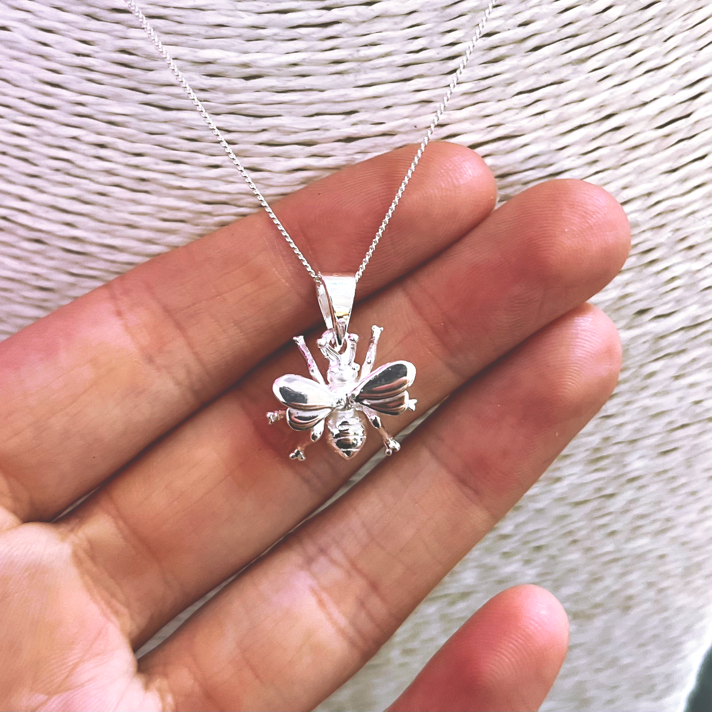 Bee Pendant Necklace