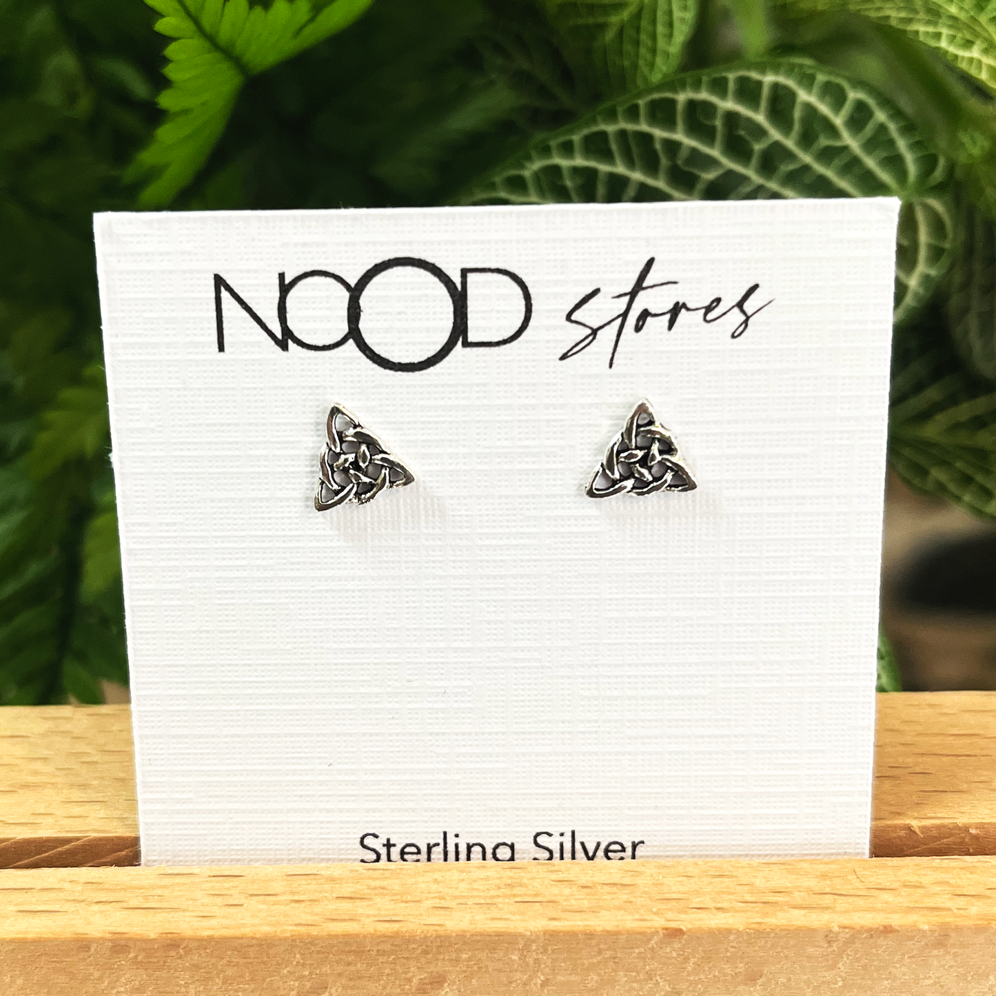 Triquetra Stud Earrings