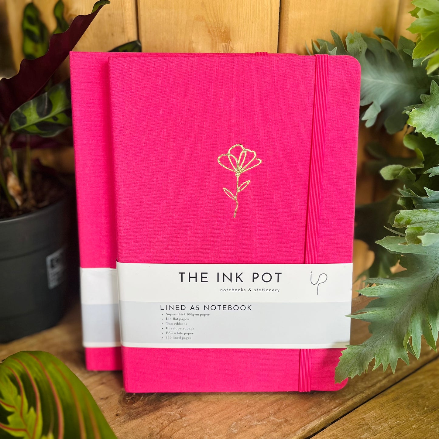 Fuchsia Lined Bullet Journal