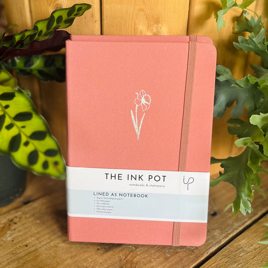 Salmon Pink Lined Journal
