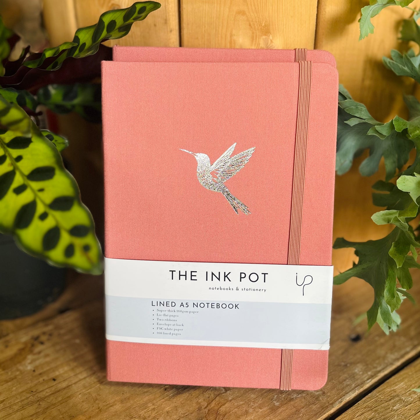 Salmon Pink Lined Journal