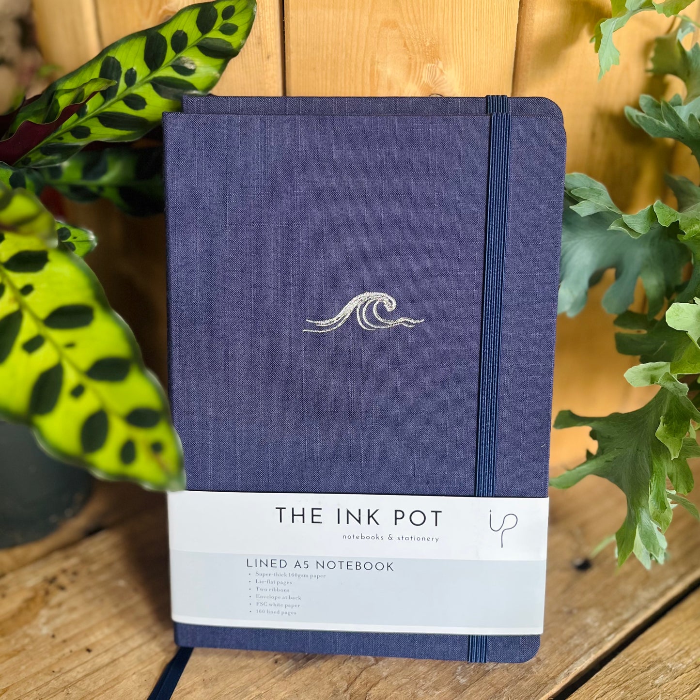 Navy Lined Bullet Journal