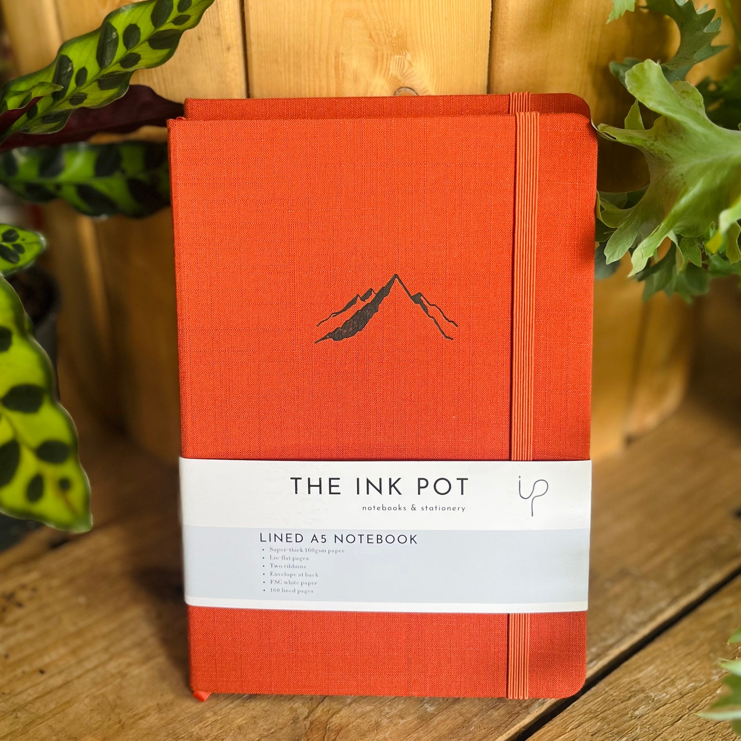 Burnt Orange Lined Journal