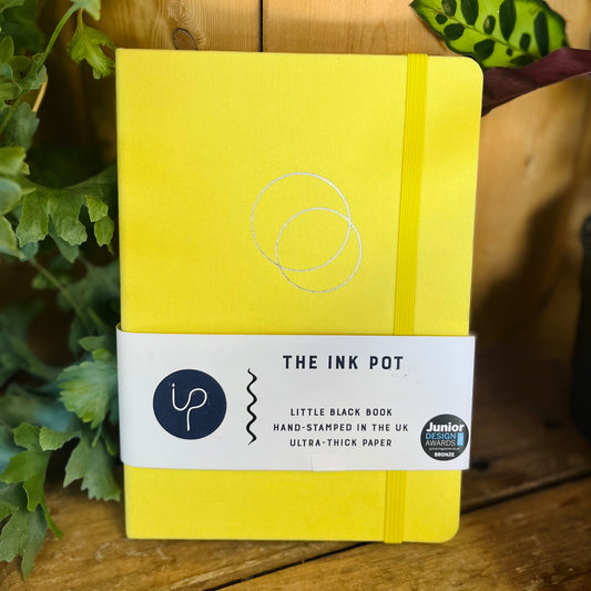 Yellow Black Paper Bullet Journal