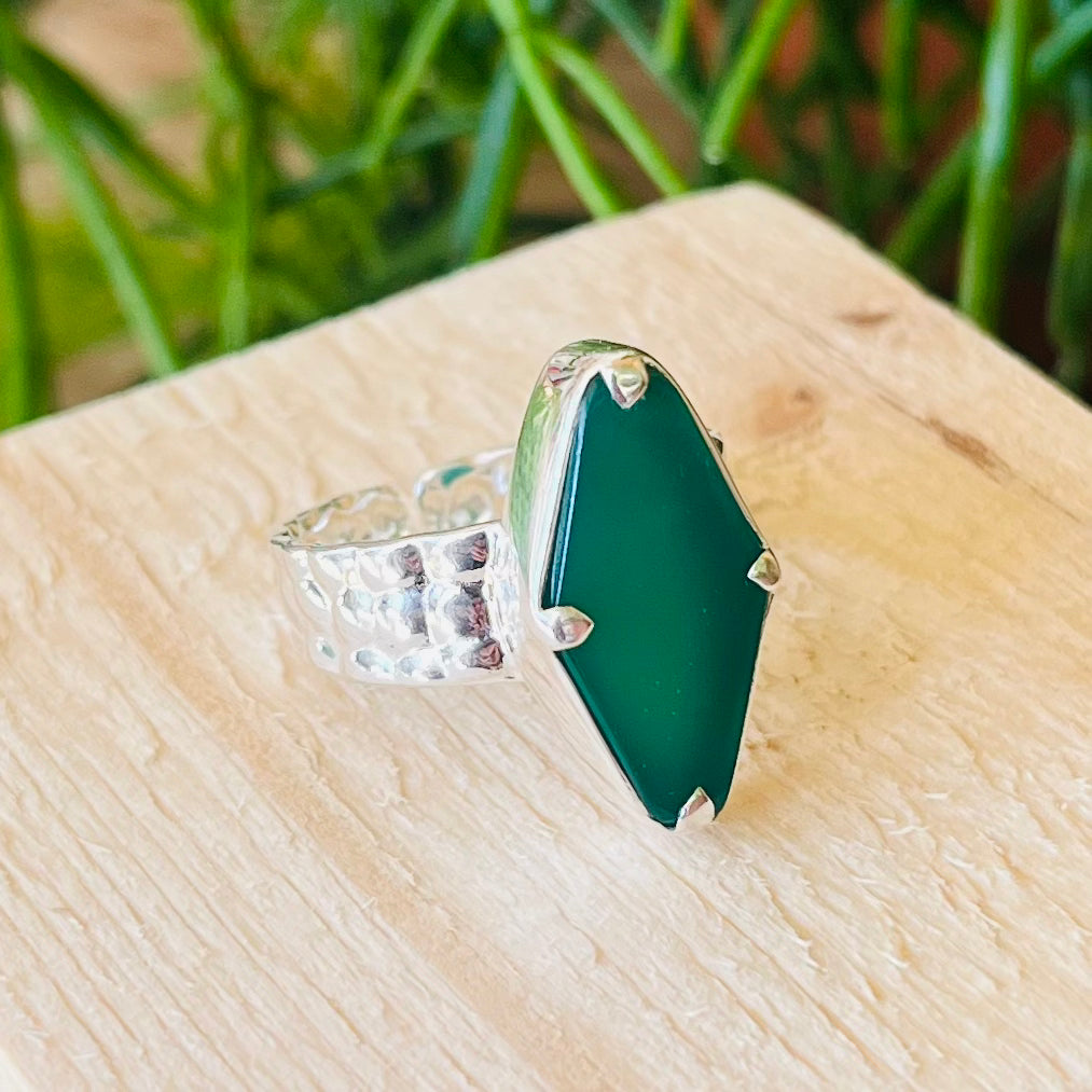 Piccola Sterling Silver Ring - YAAYAA London