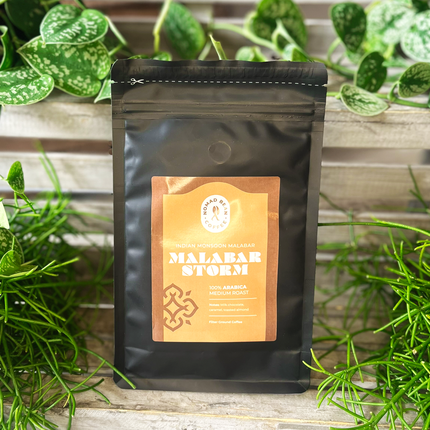 Indian Monsoon Malabar Ground Coffee 200g