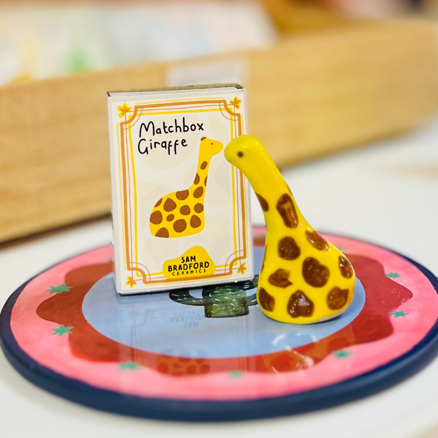 Matchbox Giraffe - Sam Bradford Ceramics