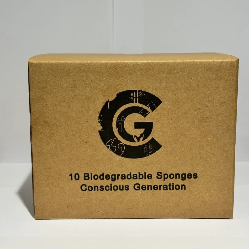 Biodegradable Compostable Sponges (pack of 10)