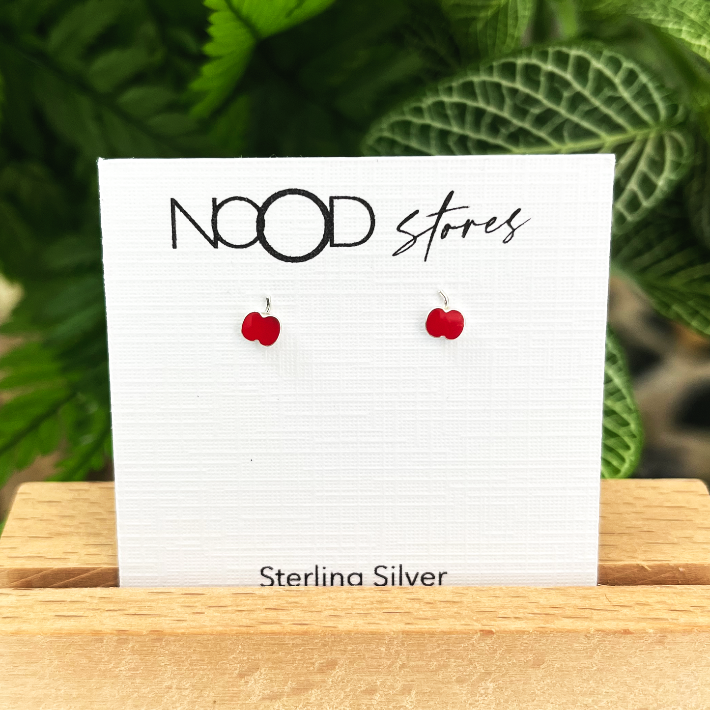 Apple Stud Earrings