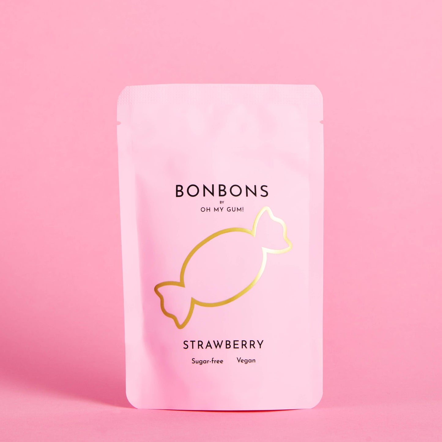 Vegan, Gluten-Free, GMO-Free Sugarless Sweets - Strawberry Bonbons