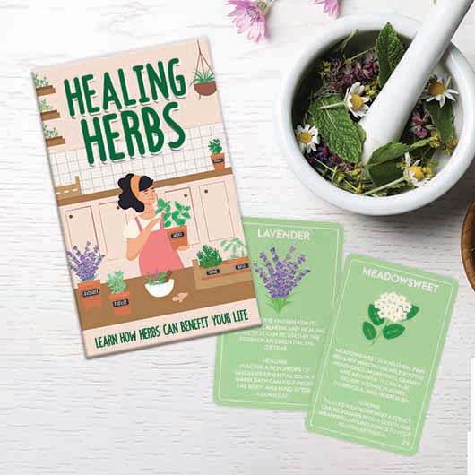 Healing Herbs - 100 Herbal Remedies Card Guide