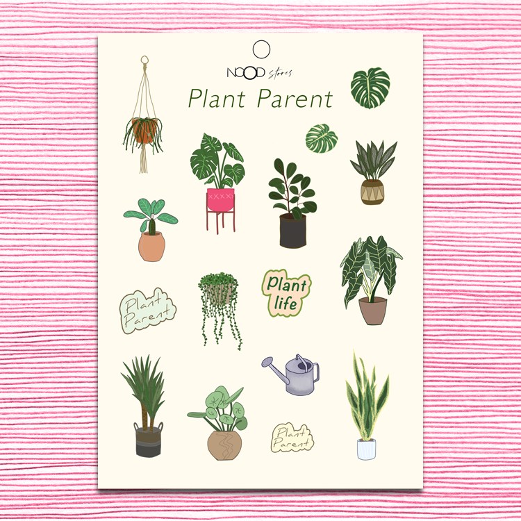 Plant Parent Sticker Sheet