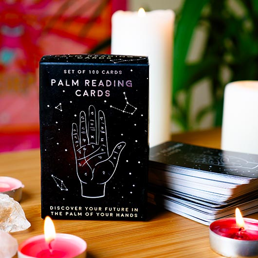 Palm Reading Cards - Portable Fortune Telling Kit