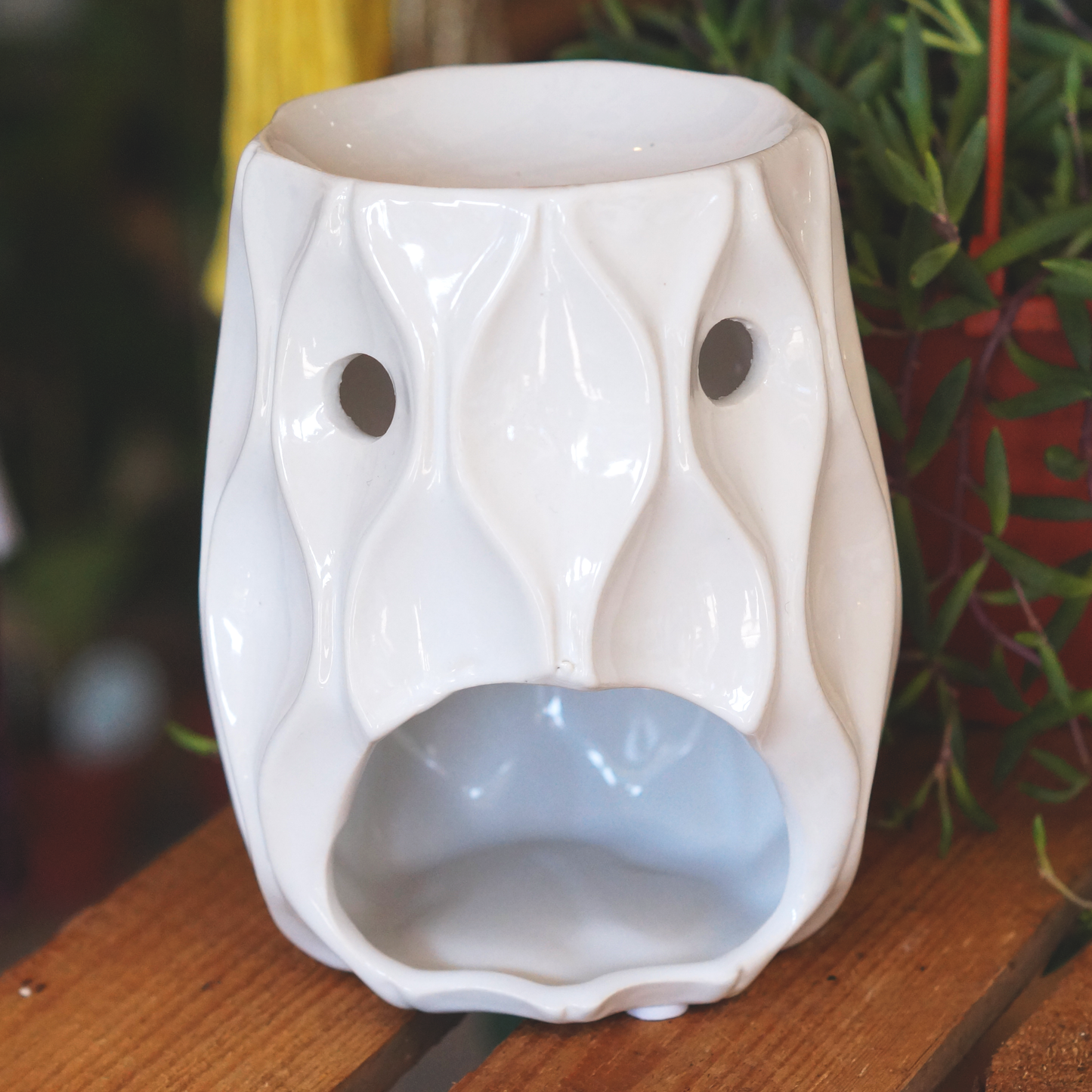 White Wave Wax Burner