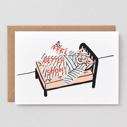 Feel better Greetings card