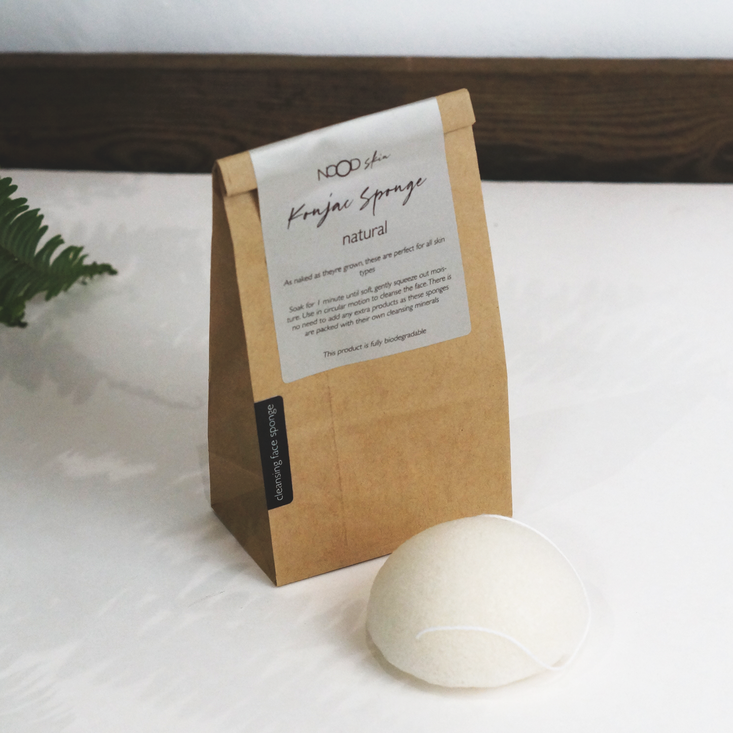 Pure konjac sponge - natural