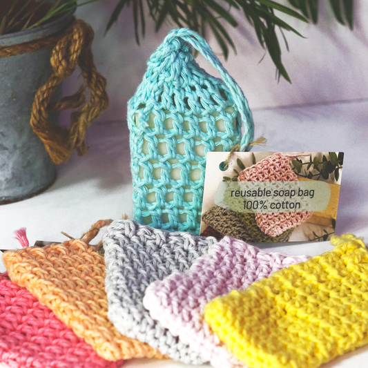 Crochet Soap Bag
