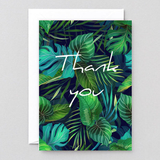 Thank you plants Greetings Card