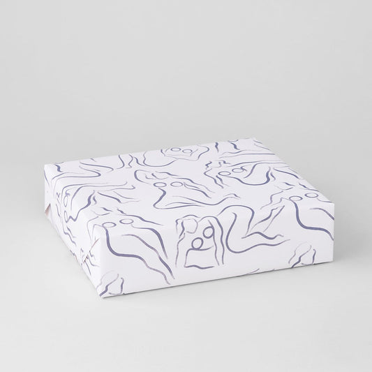 Figures wrapping paper