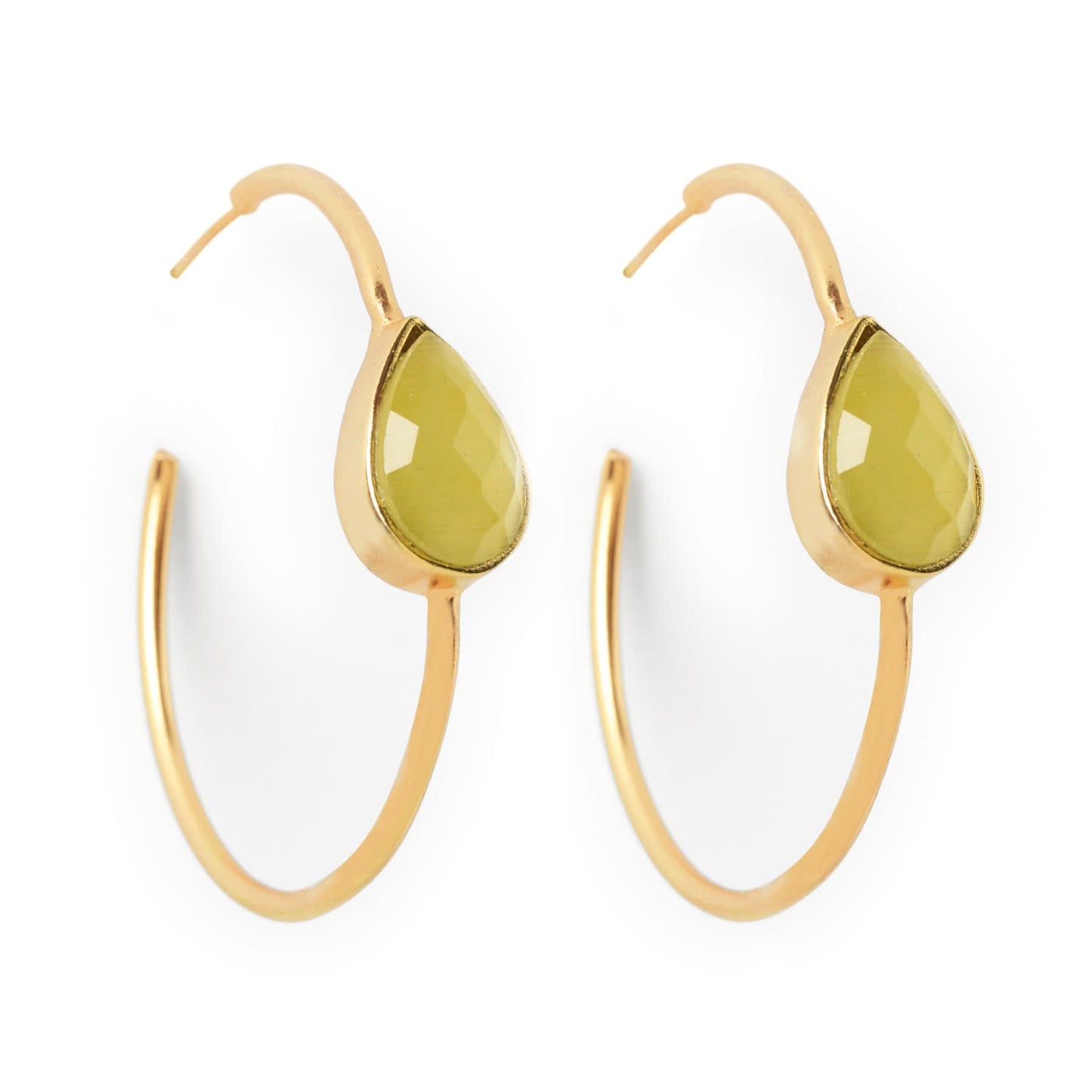 Spring Life Soft Hoop Earings - YAAYAA London