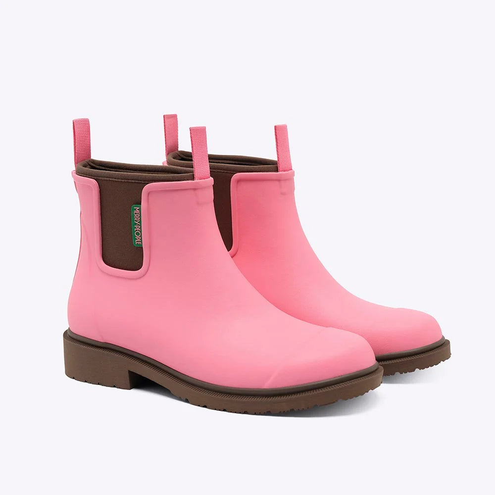 Bobbi Wellington Boot - Musk Pink - Merry People
