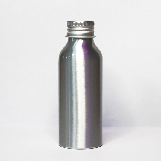 100ml Aluminium Screw-top Refill Bottle