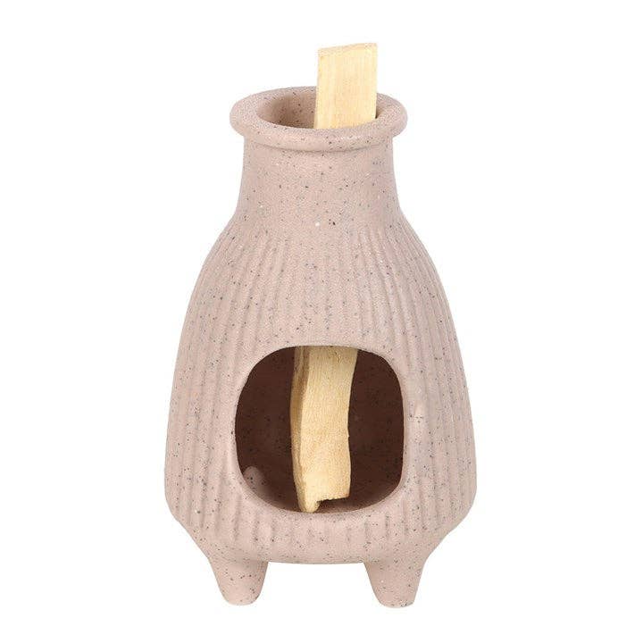 Ribbed Palo Santo Sacred Wood Stick Burner