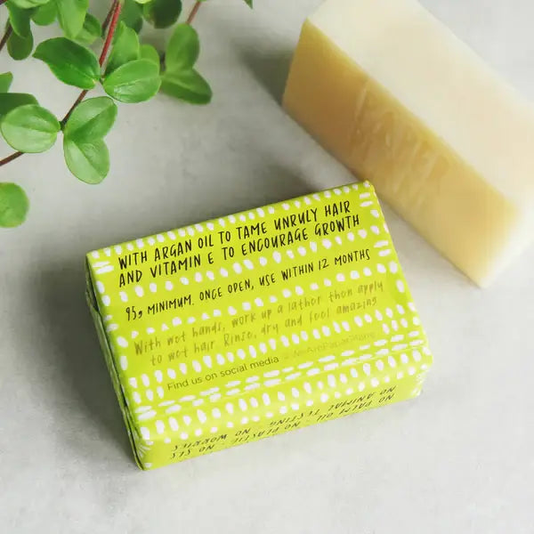 Peppermint And Eucalyptus 100% Natural Vegan Solid Shampoo