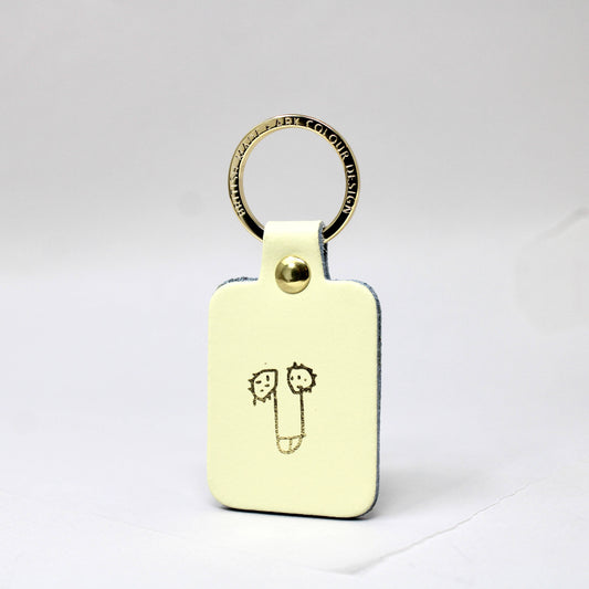 Willy Key Fob: Cream