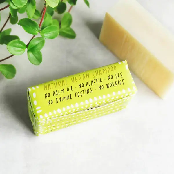 Peppermint And Eucalyptus 100% Natural Vegan Solid Shampoo