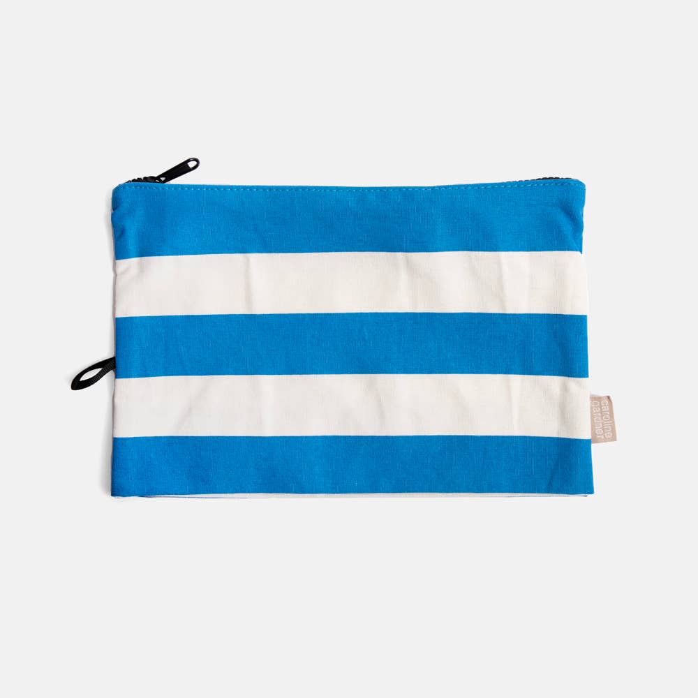 Multi Stripe Set of 3 Travel Pouches