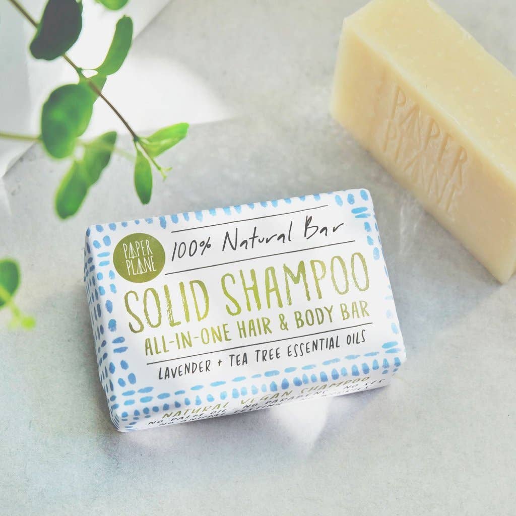 Lavender And Tea Tree 100% Natural Vegan Solid Shampoo