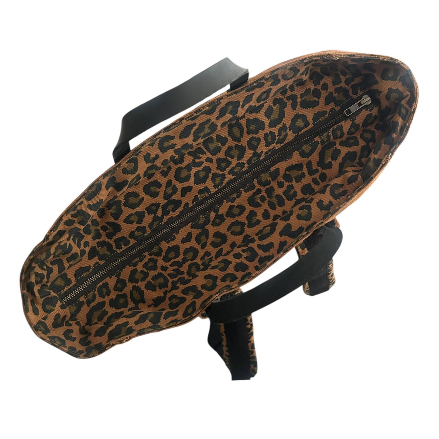 Clovelly backpack  - brown leopard print