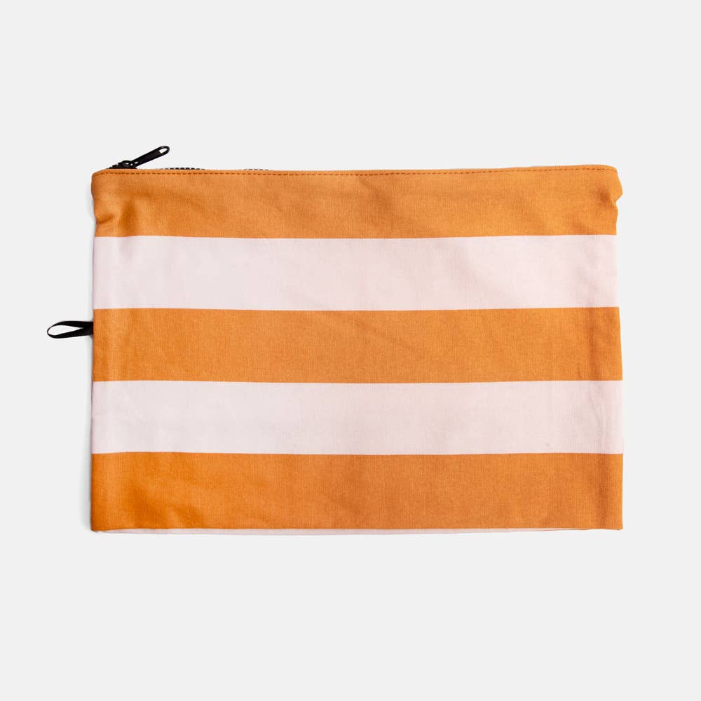 Multi Stripe Set of 3 Travel Pouches
