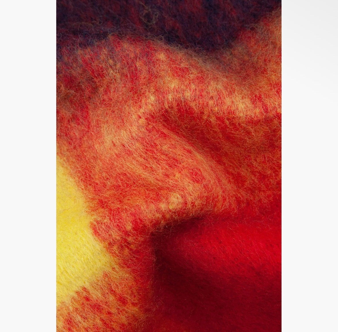 Red/Multi, Colour block Square Scarf