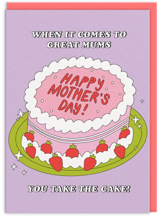 Happy Mother's Day Cake Greeting Card