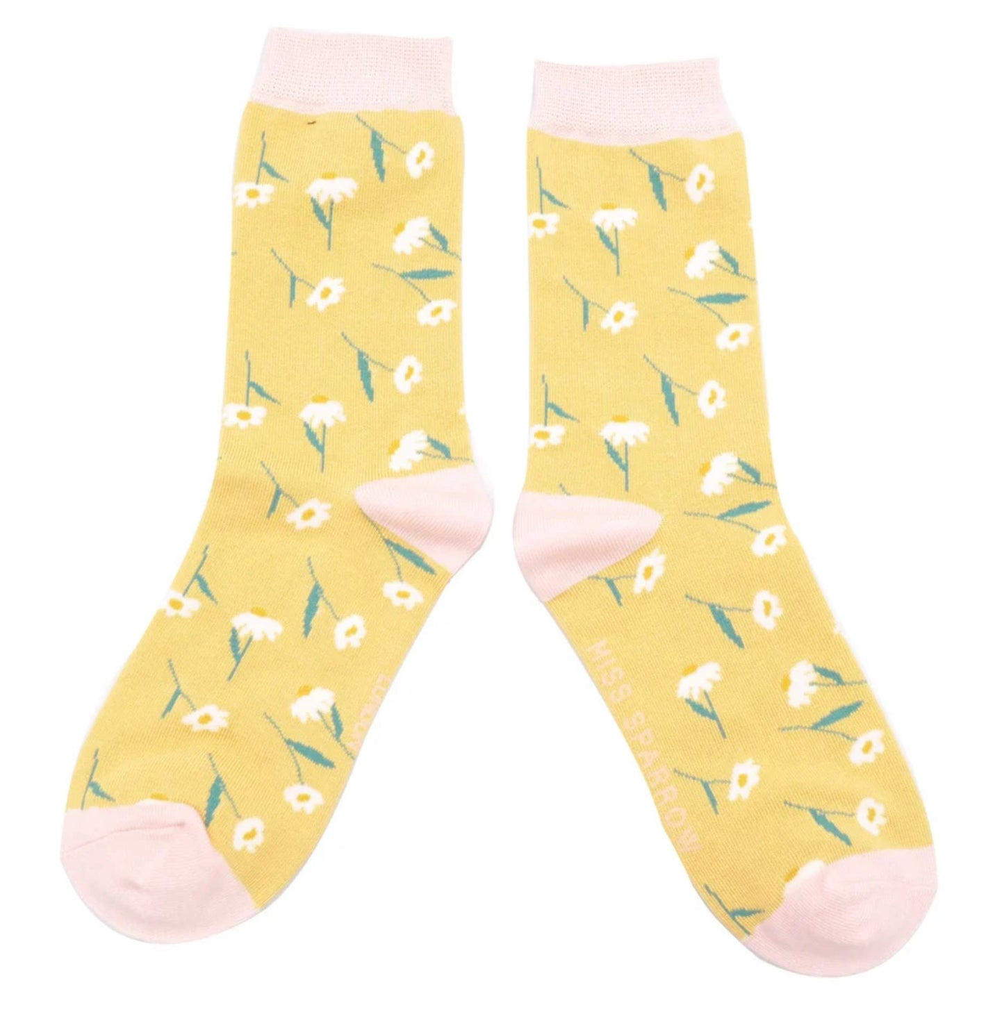 Daisies Yellow Socks