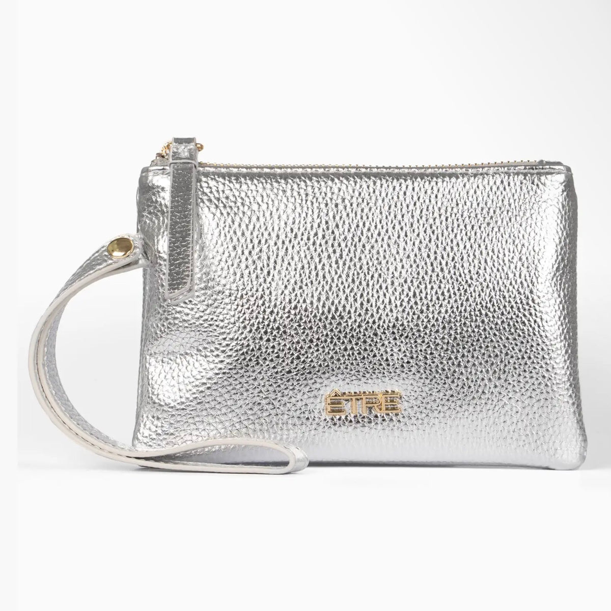 Silver Clutch Purse